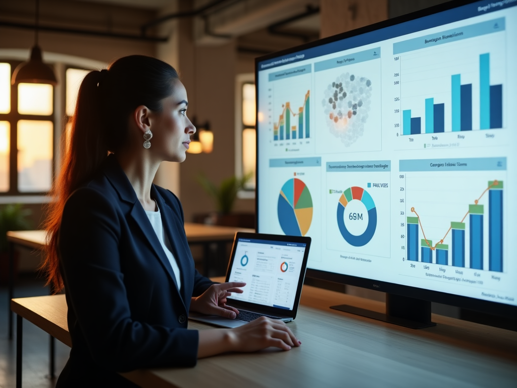 Profesional de marketing revisando recomendaciones de optimización de presupuesto